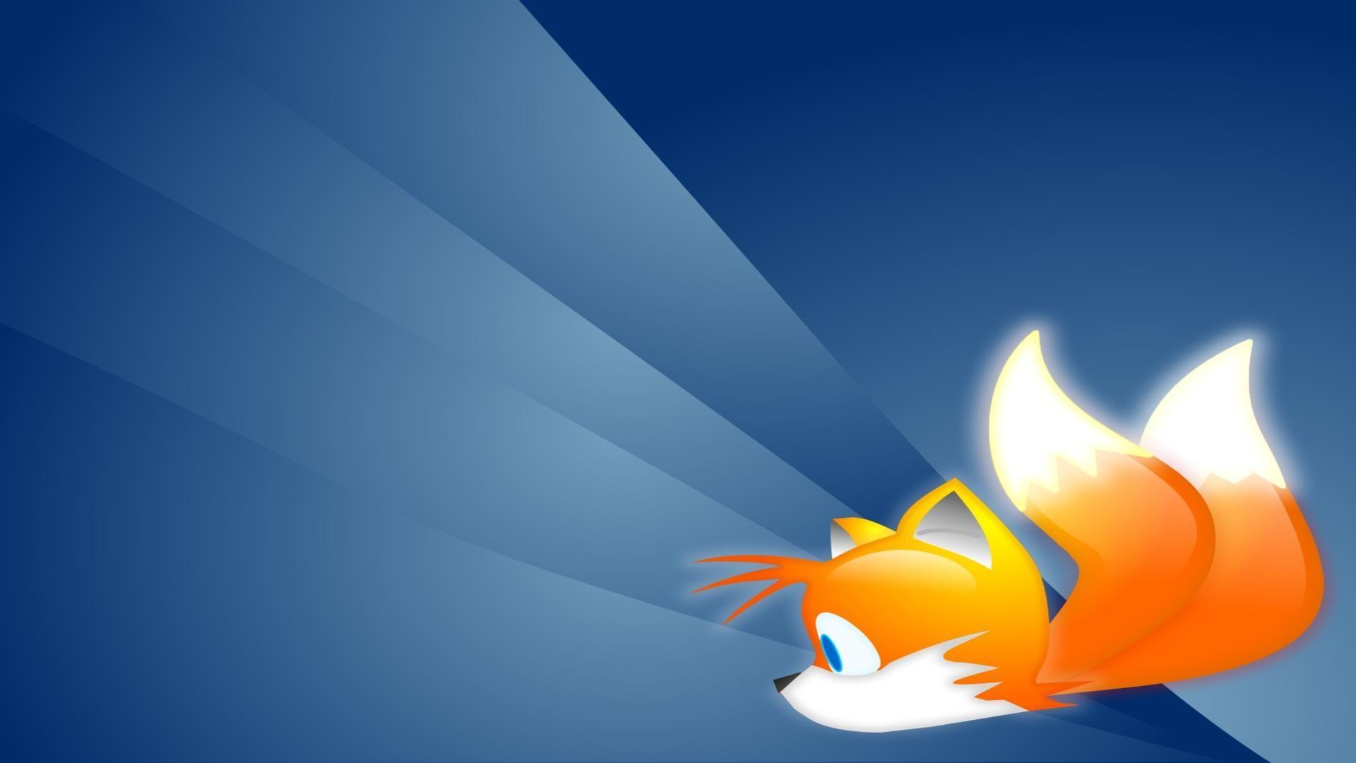 Mozilla firefox blue background free desktop background