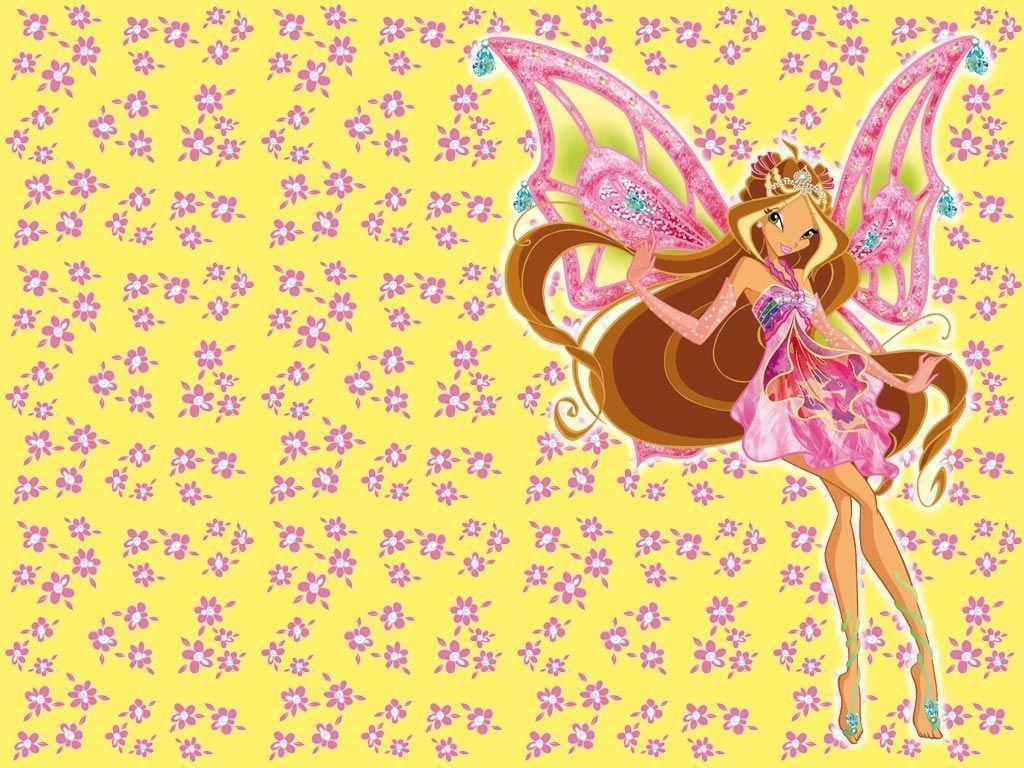 Flora Enchantix Winx Club Fairies Wallpaper