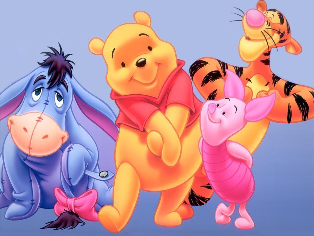 Winnie the Pooh tigger piglet and Eeyore free desktop background