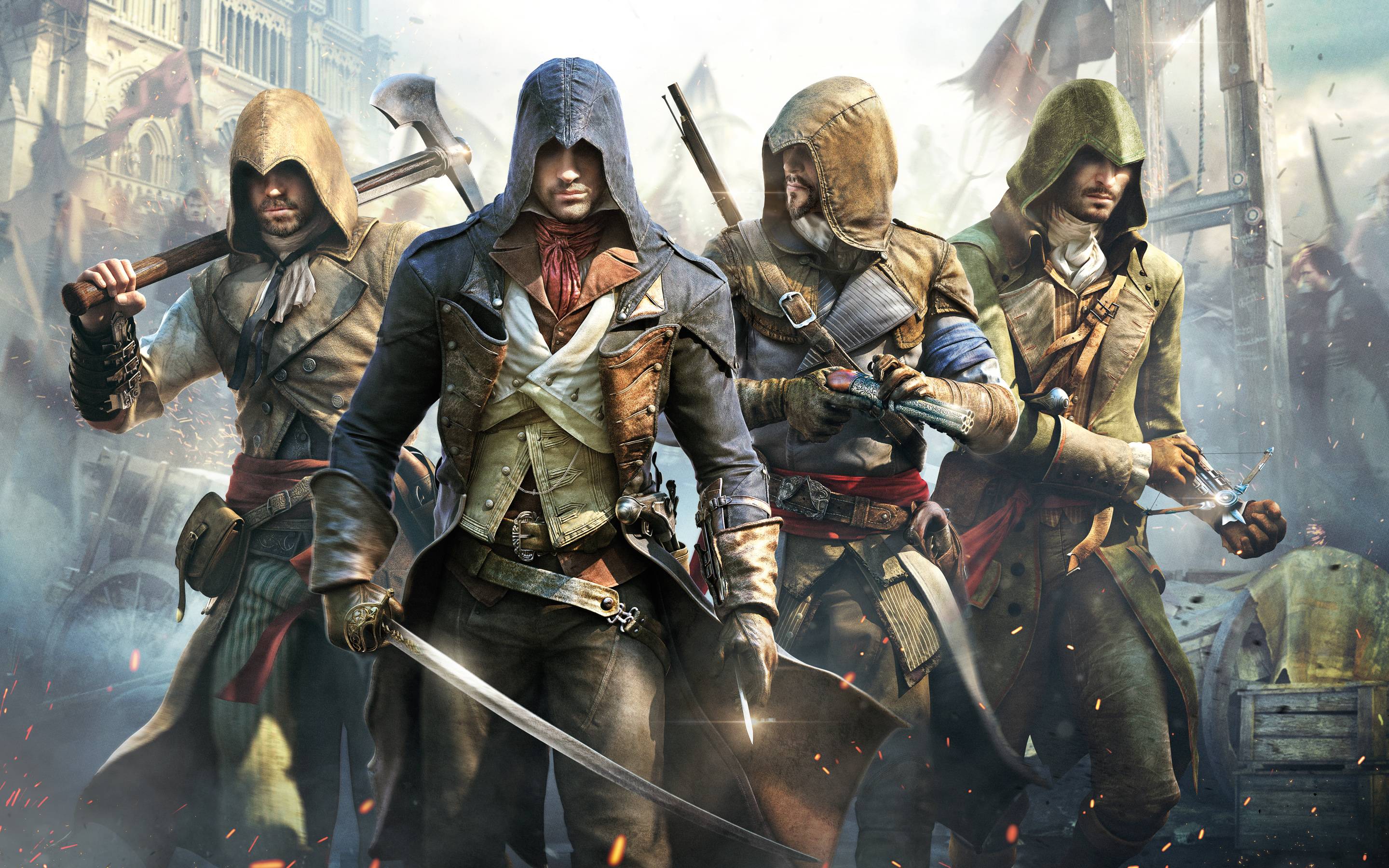 Assassin&;s Creed Unity Poster Wallpaper