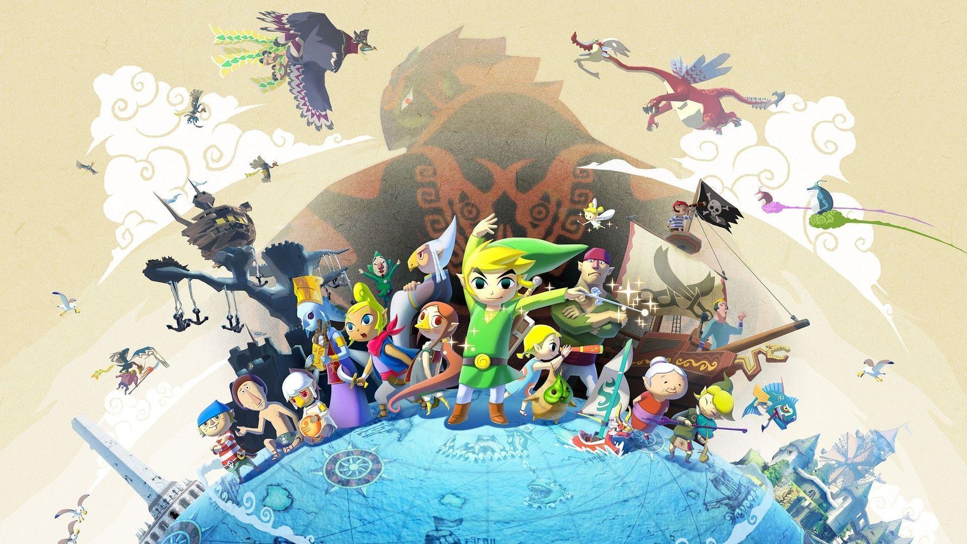 The Legend Of Zelda Wind Waker Wallpaper #