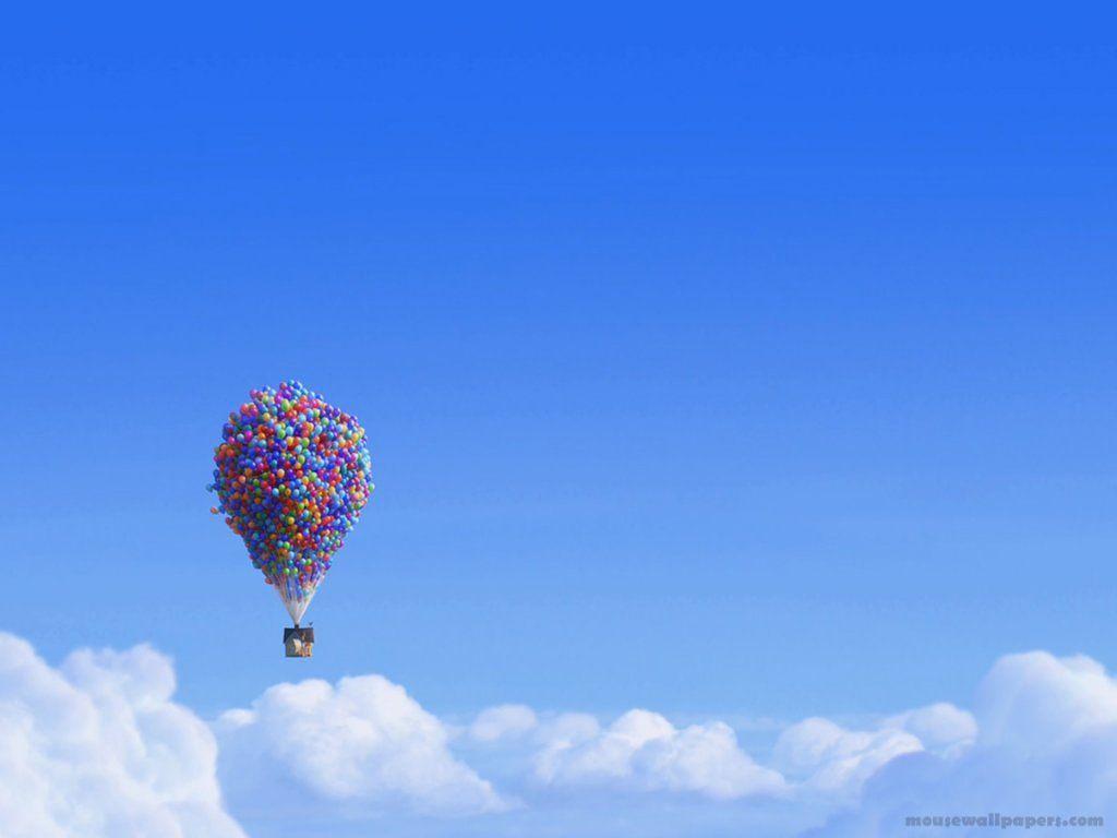 Disney Wallpaper Up House Ballons Normal Wallpaper, Disney