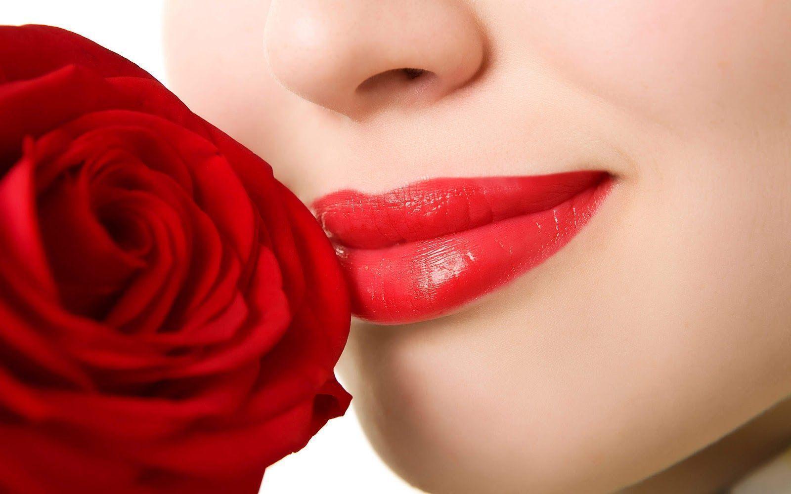 Red Lipstick Wallpaper