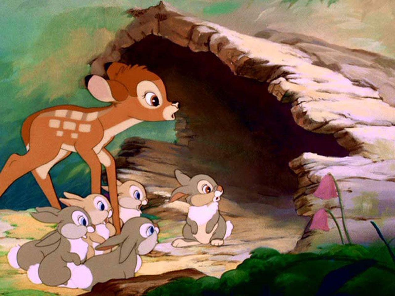 image For > Thumper From Bambi Wallpaper