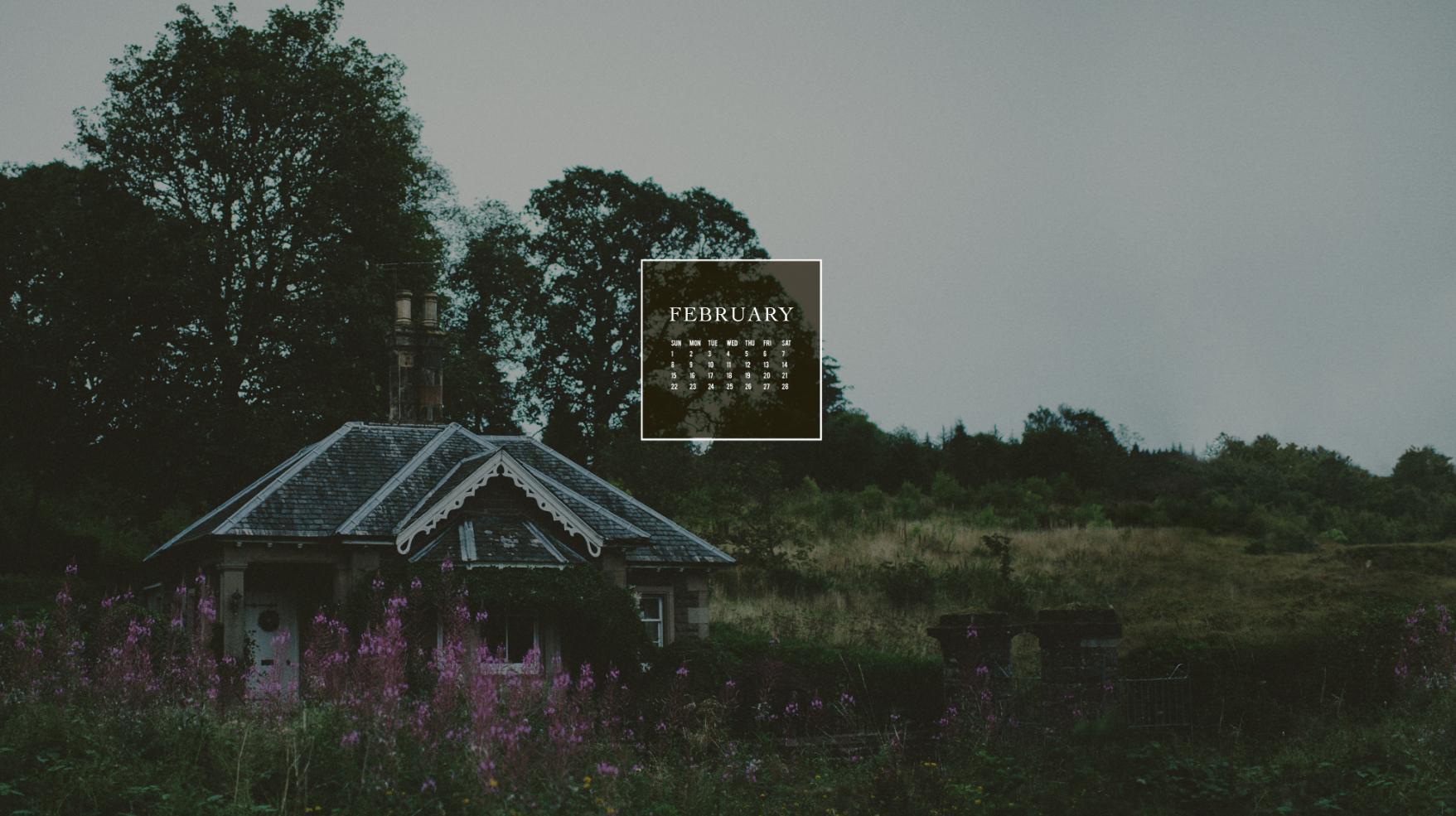 Free February 2015 Calendar Wallpaper Ponytail Parades