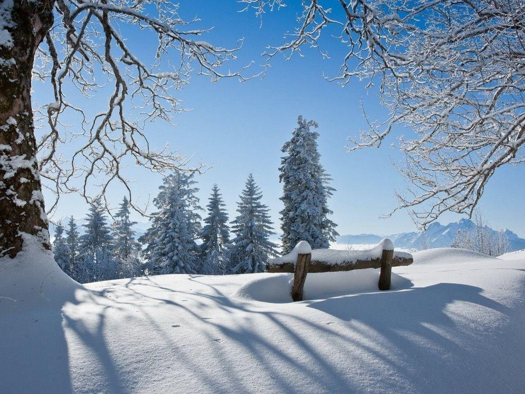Winter scenery Wallpaper