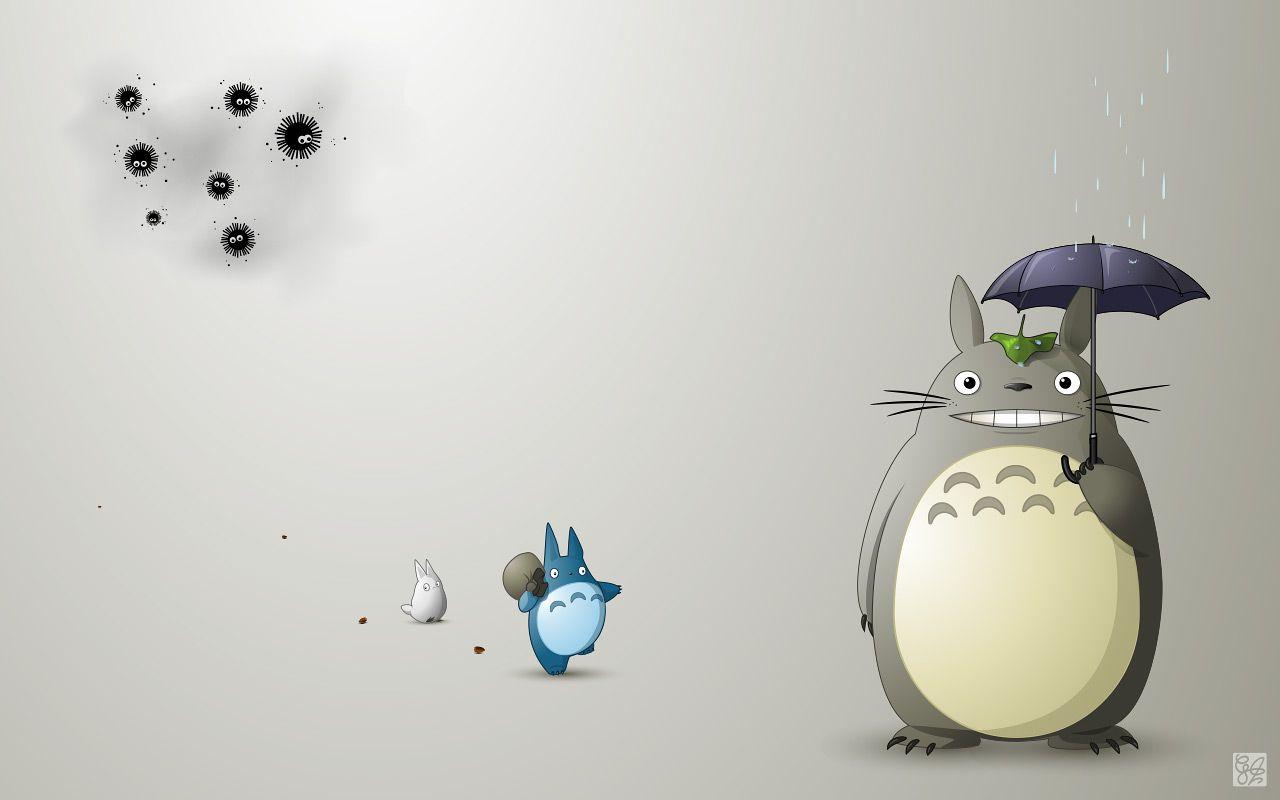 Pix For > Totoro Smile Wallpaper