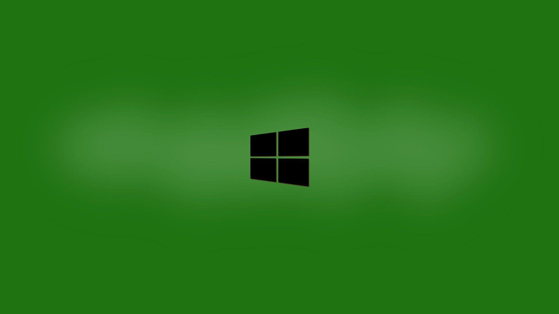 Windows Green Brand Logo HD Wallpaper