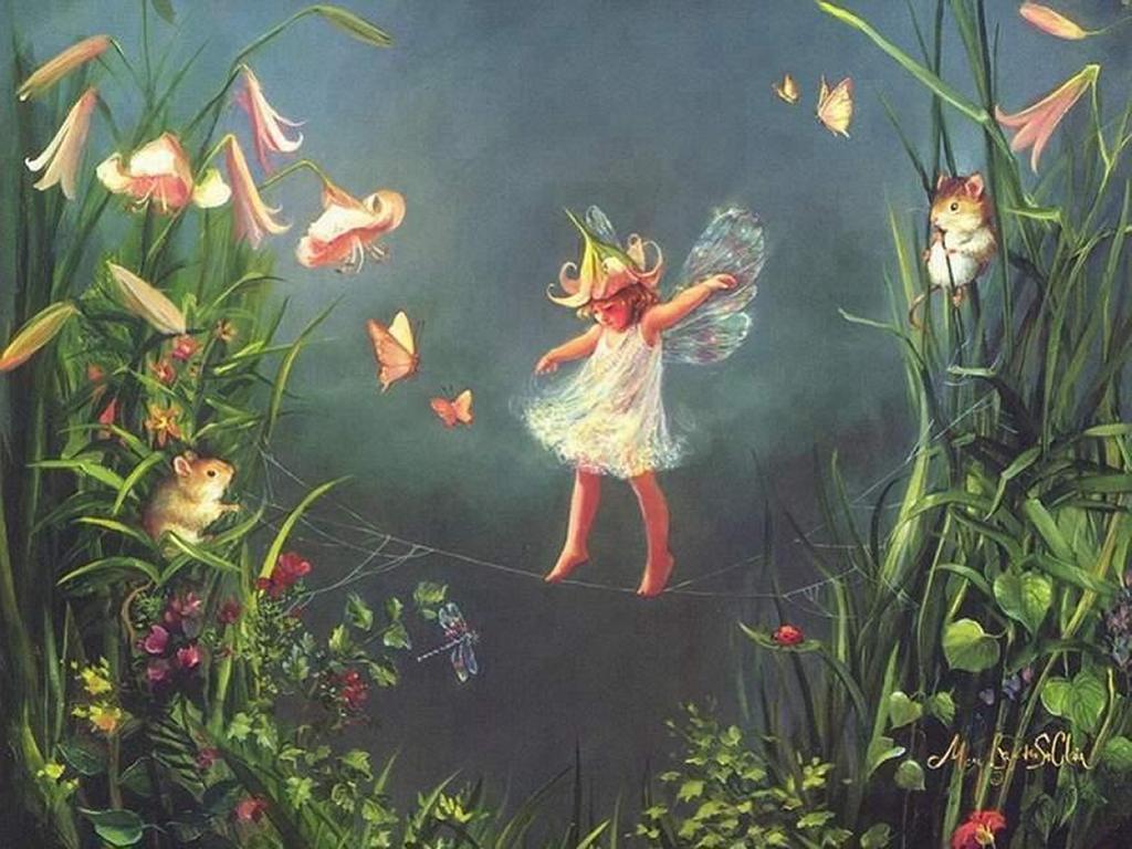 Free fairy desktop wallpaper
