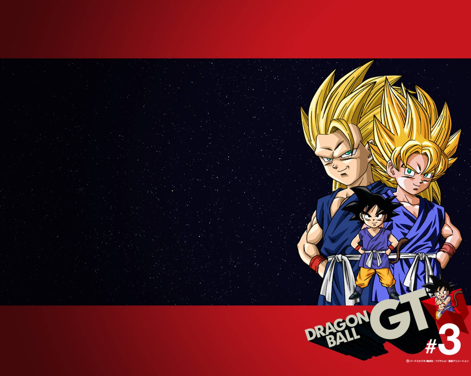 Download Goku & Uub training in Dragon Ball GT Wallpaper