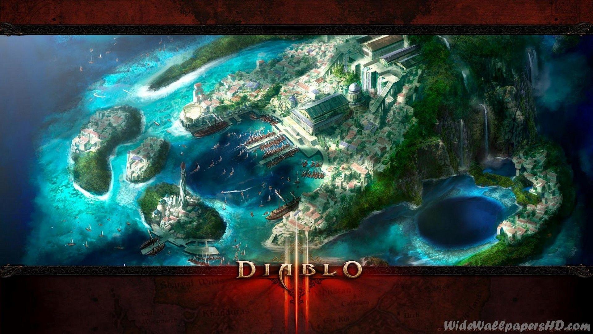 Diablo 3. Wide Wallpaper HD