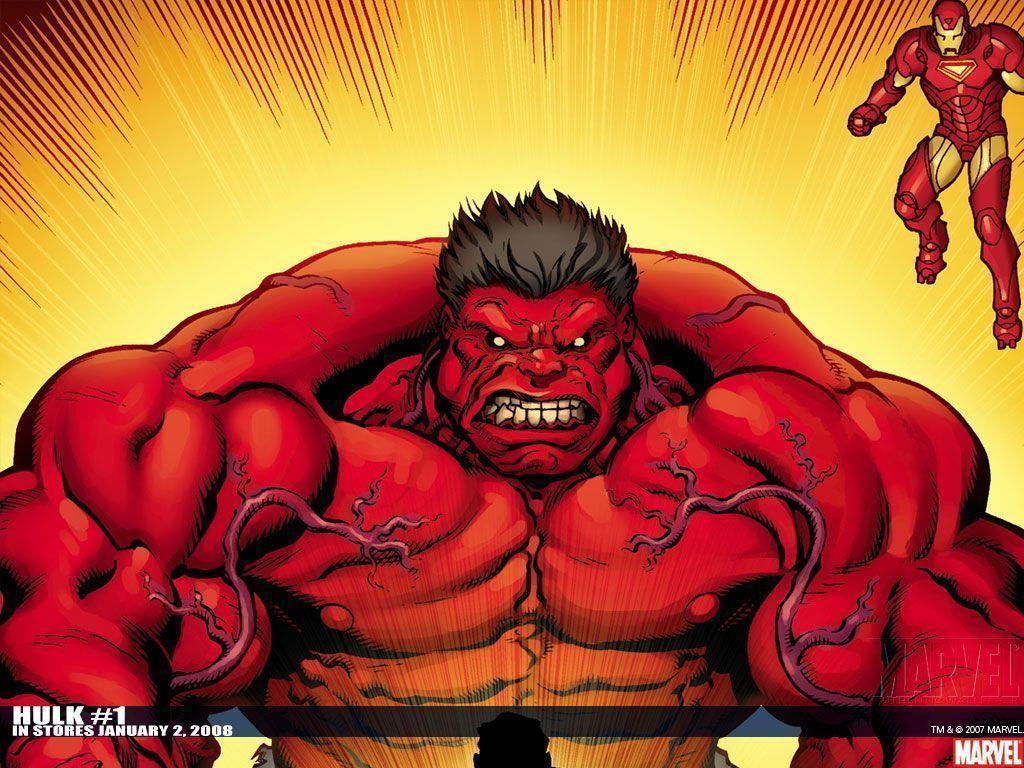 Wallpaper For > Red Hulk Wallpaper