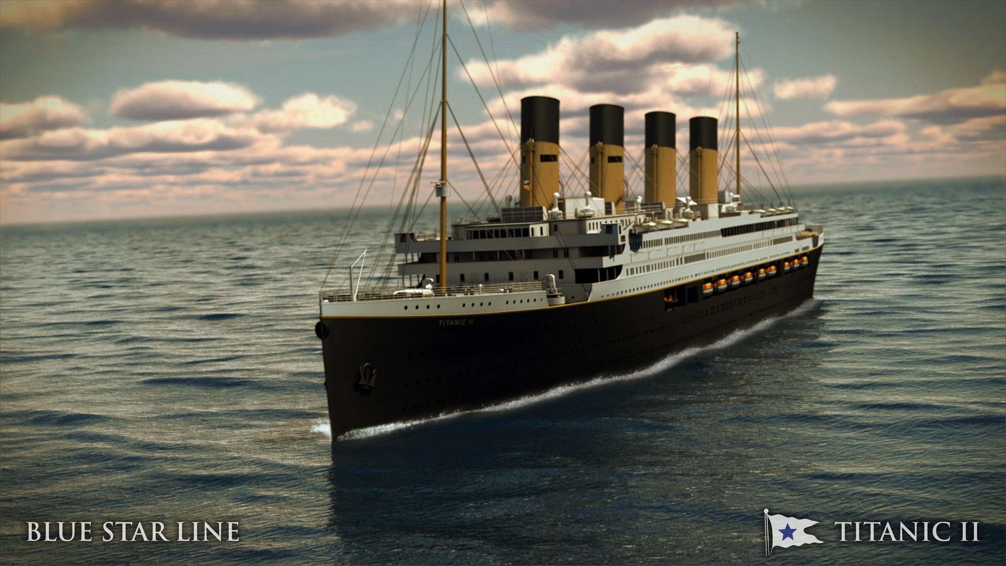 Titanic 2 Ship Construction and Movie Wallpaper 15147