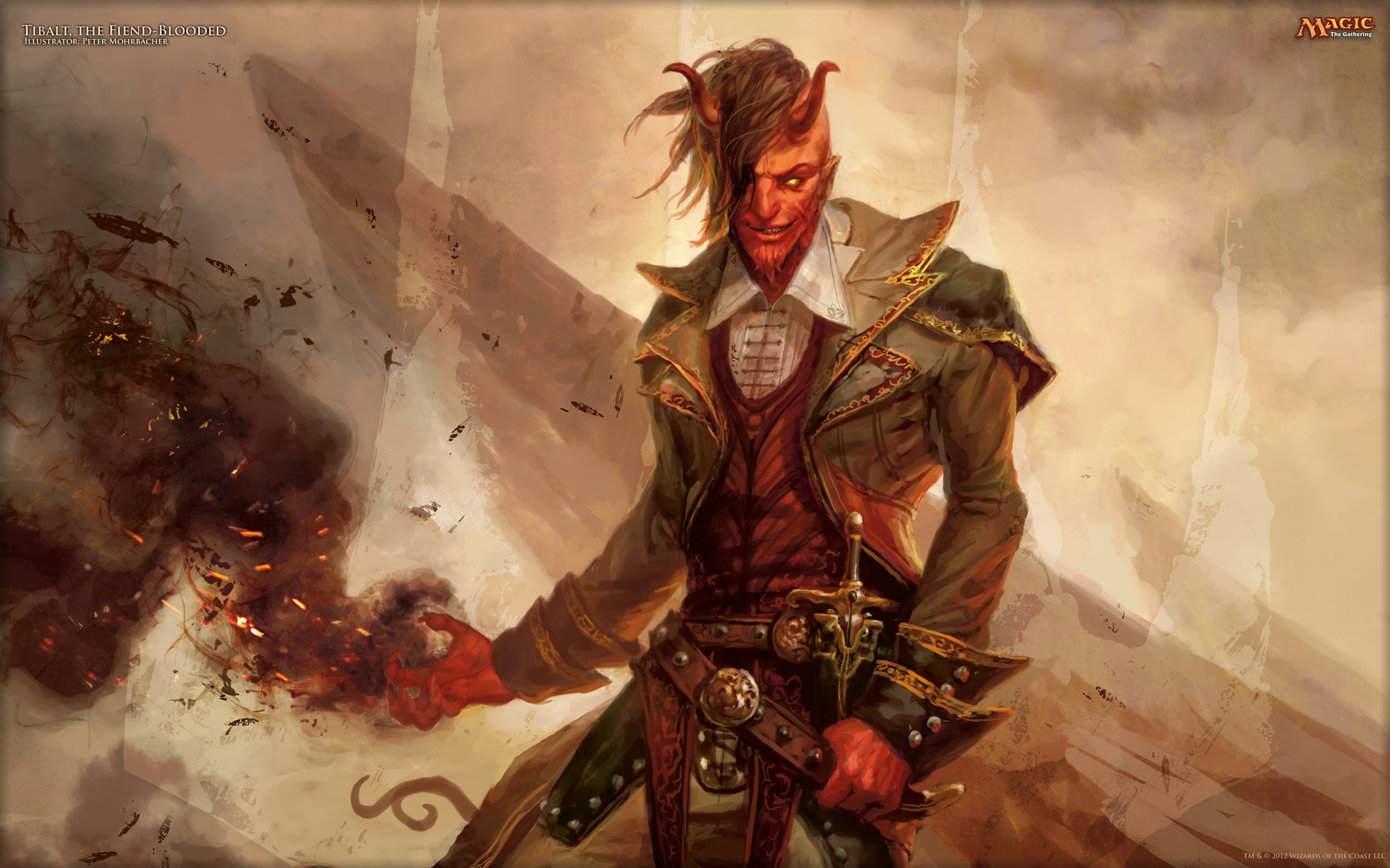 Wallpaper Of The Week: Tibalt, The Fiend Blooded, Daily MTG