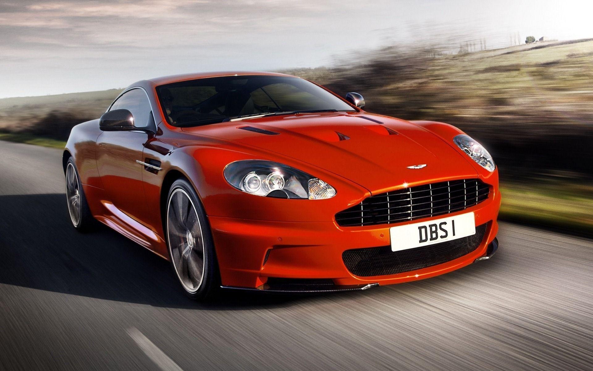Wallpapers For > Red Aston Martin Wallpapers