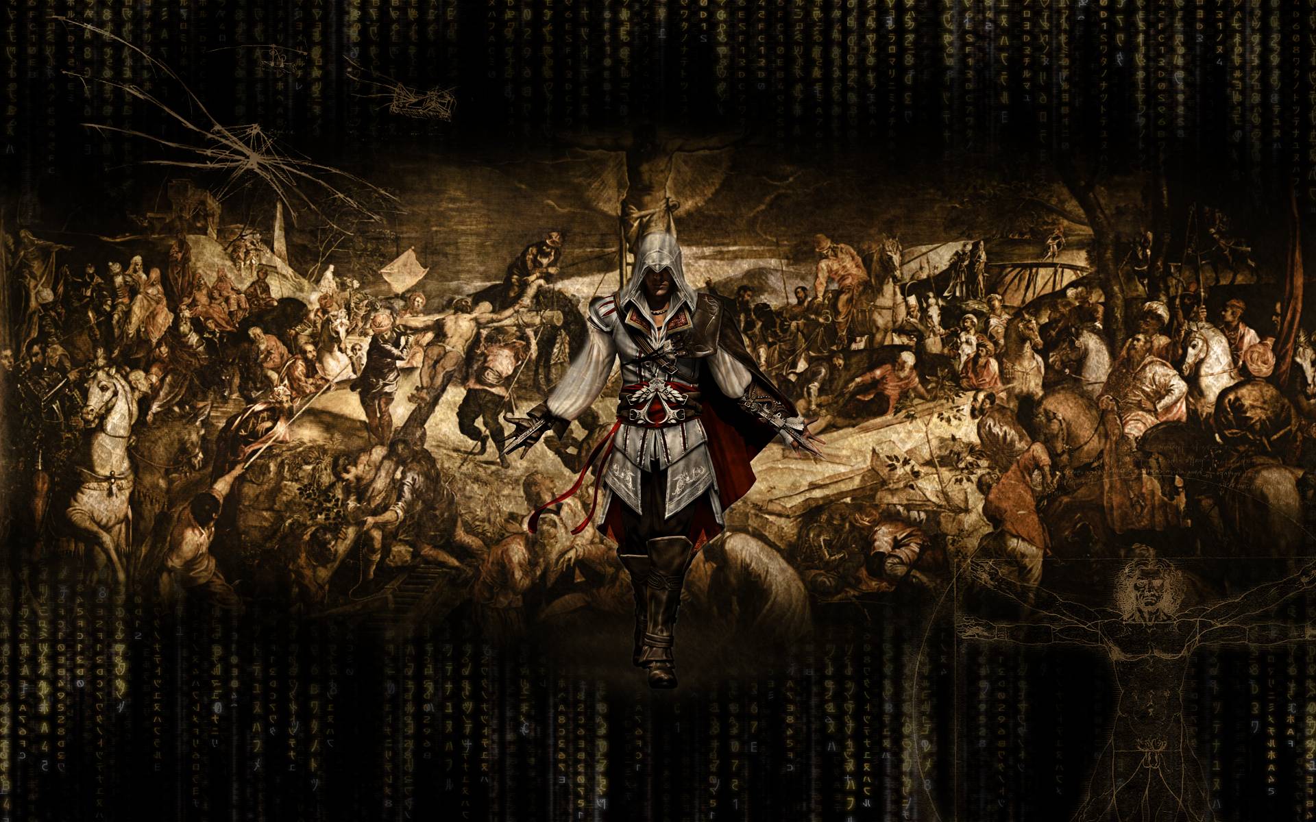 Ezio Assassins Creed 2 desktop PC and Mac wallpaper
