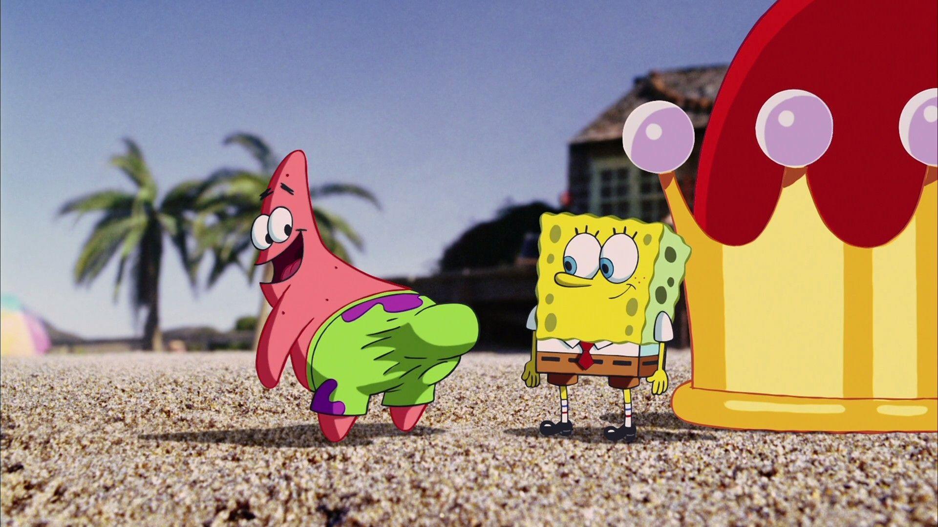 Funny Cartoon Spongebob And Patrick Wallpaper