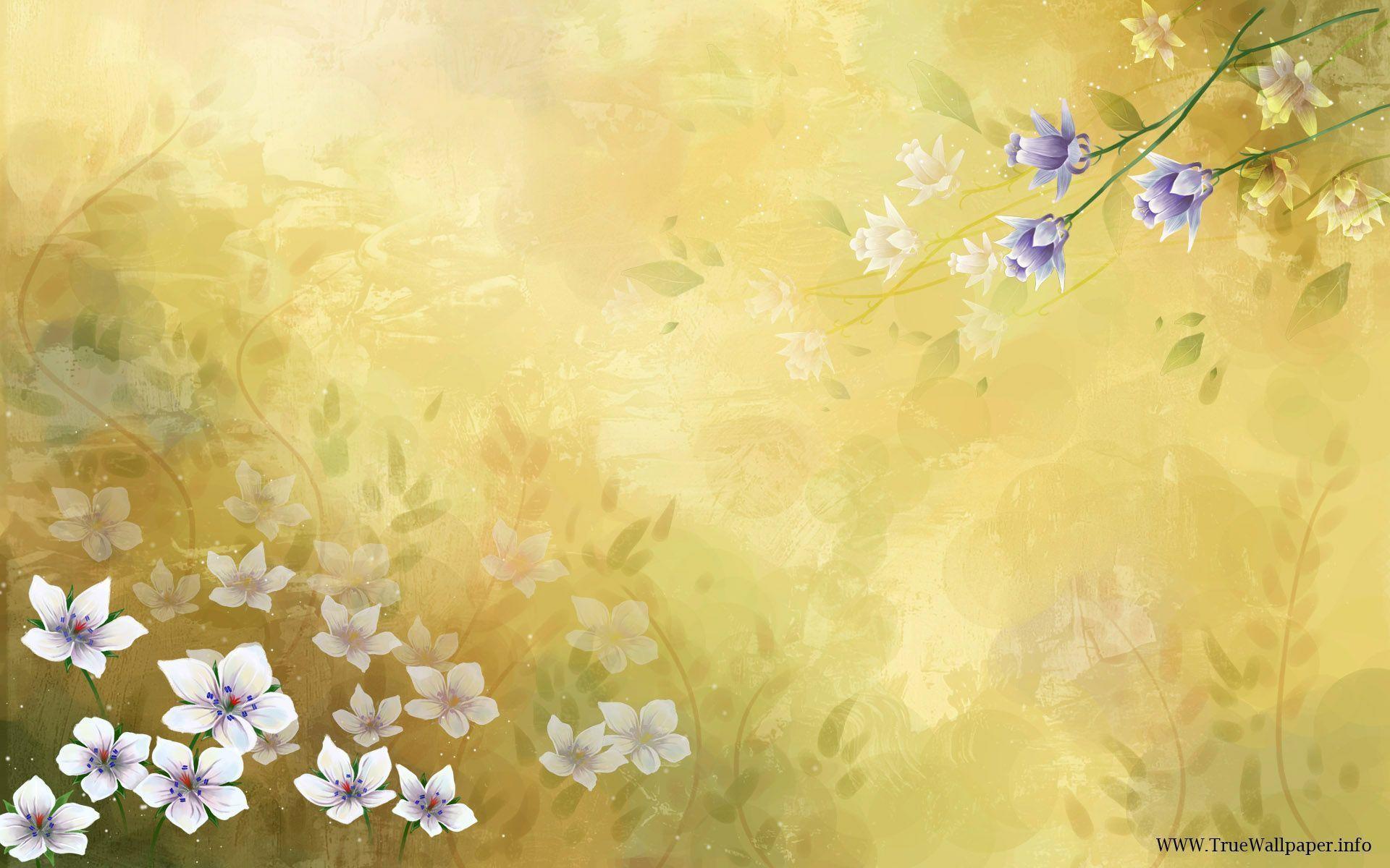 image For > Background Wallpaper Flowers