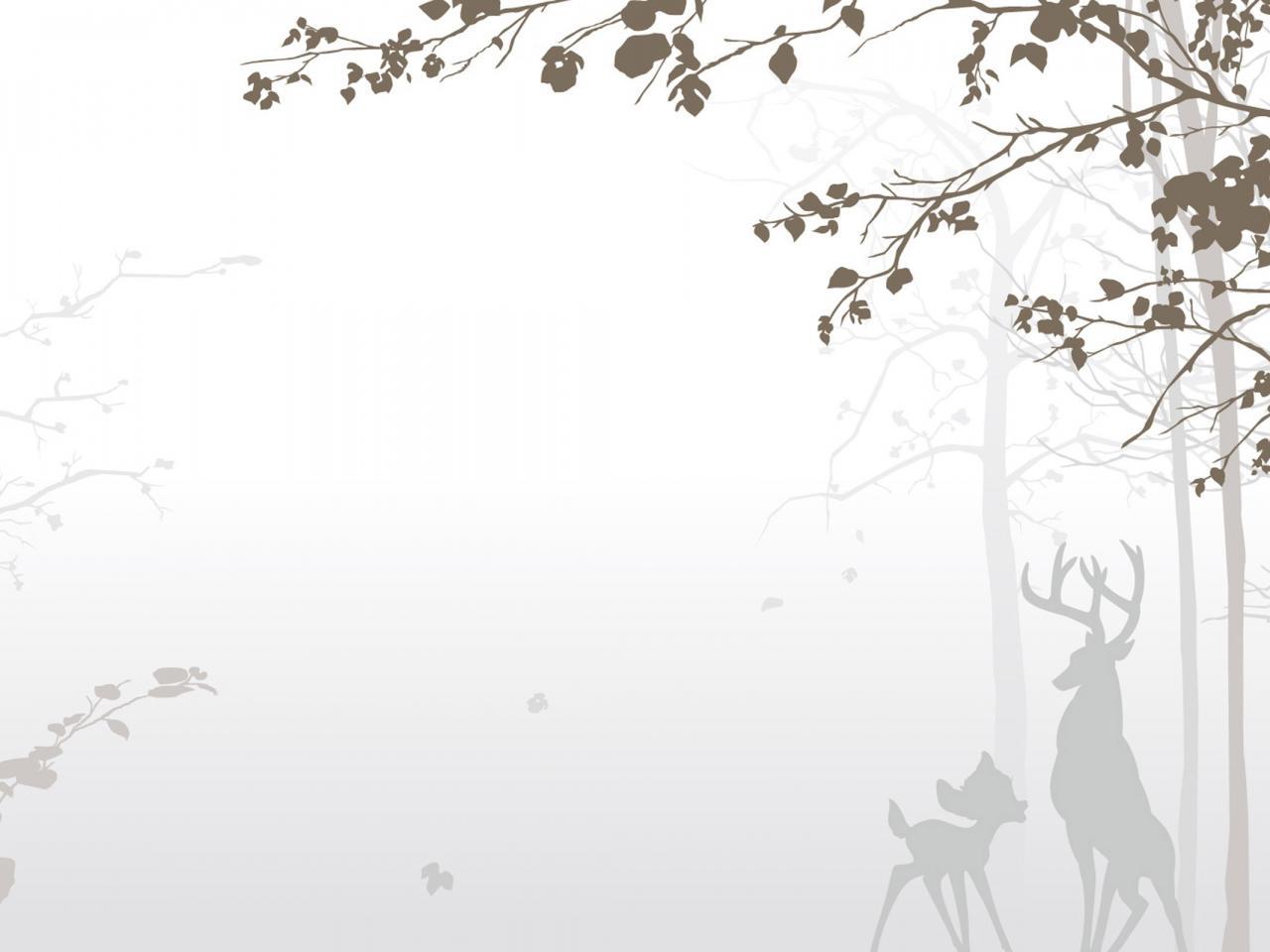 Bambi Silhouette Disney Wallpaper Background 1280x960 For 17 Inch