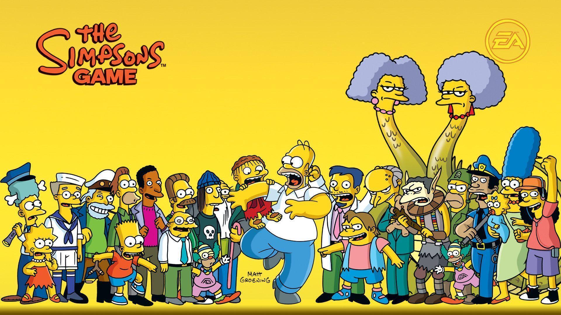 The Simpson Wallpapers Wallpaper Cave