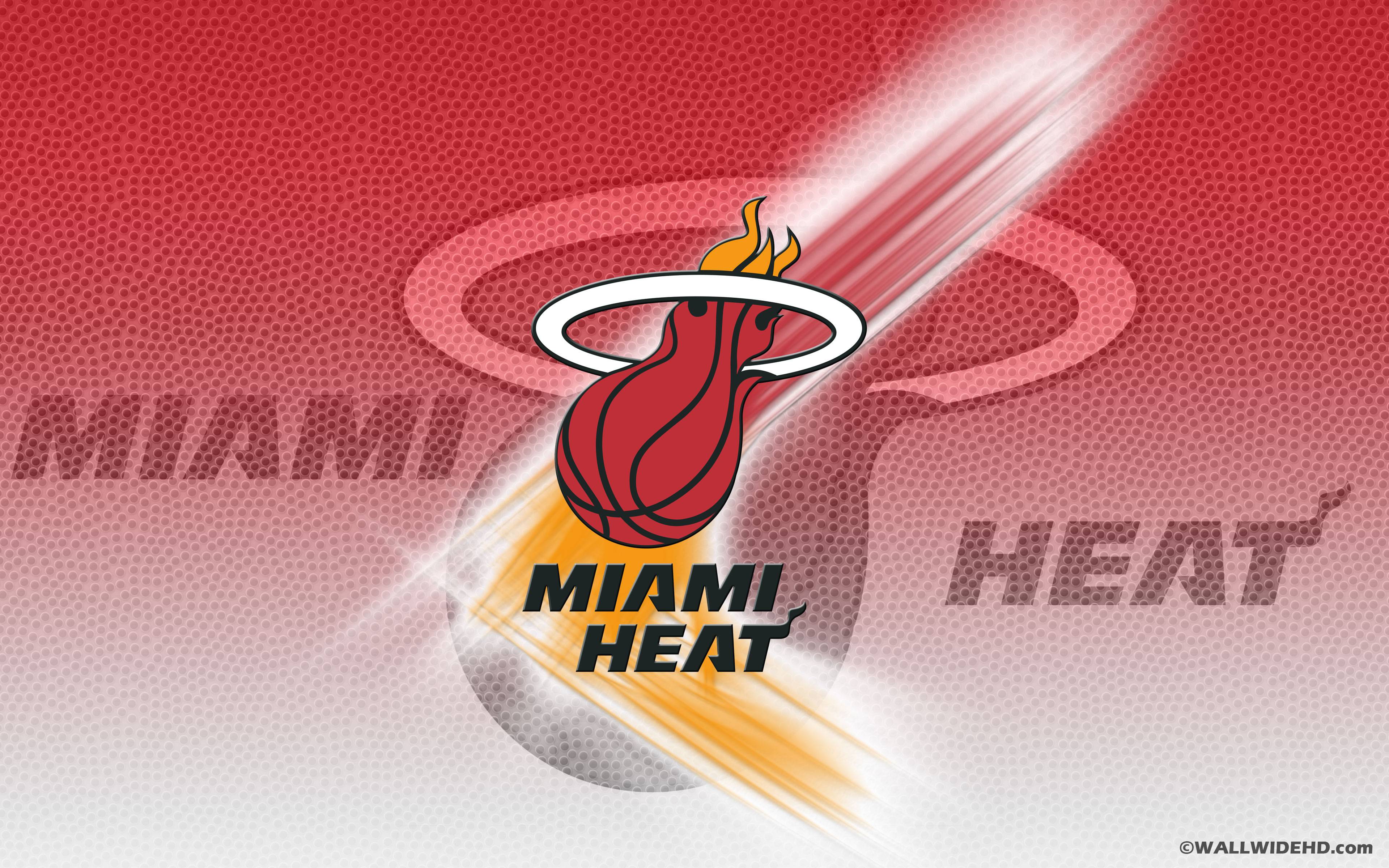 Miami Heat 2014 Logo NBA Wallpaper Wide or HD