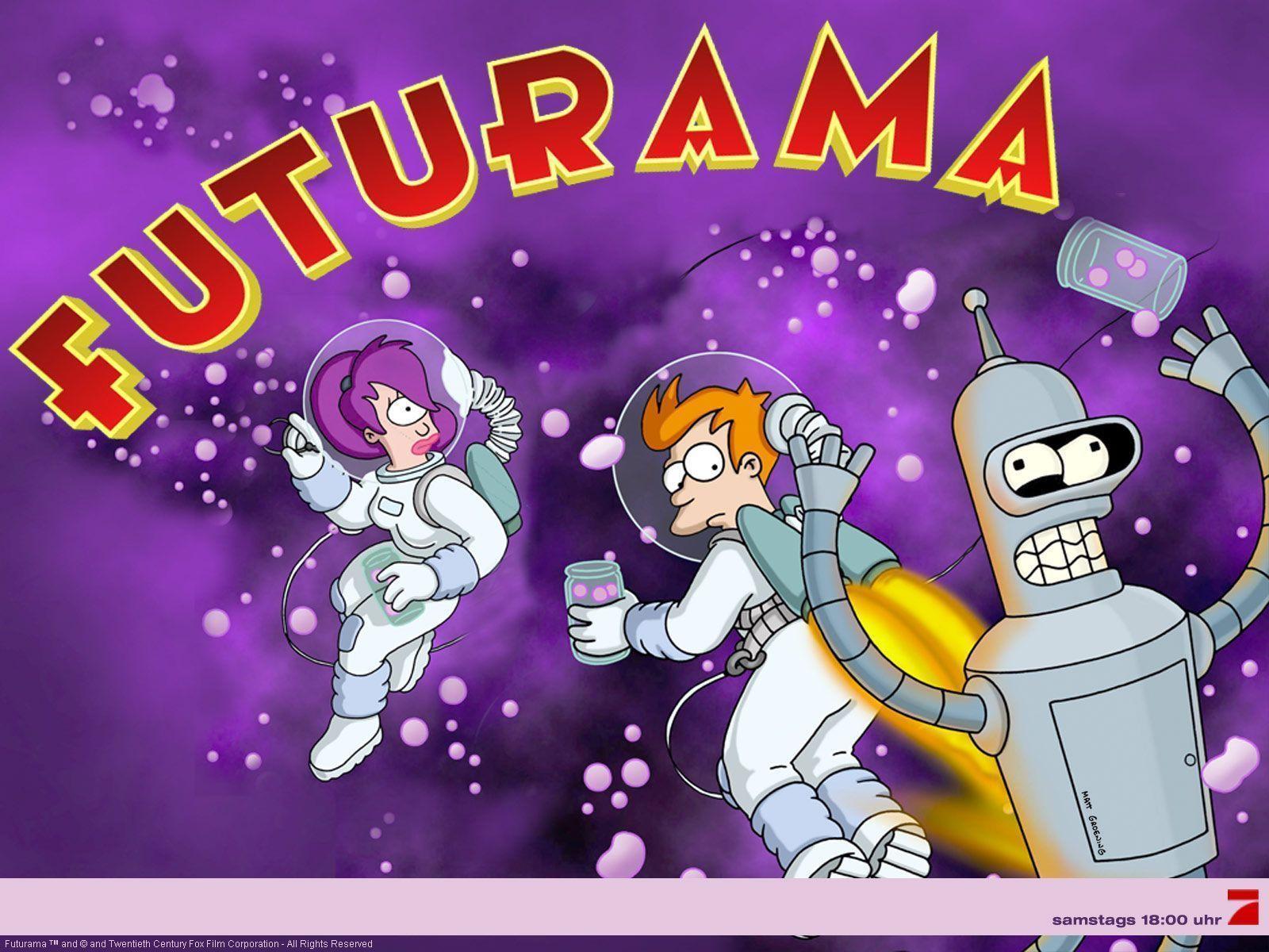 Download Cartoon Futurama Wallpaper 1600x1200