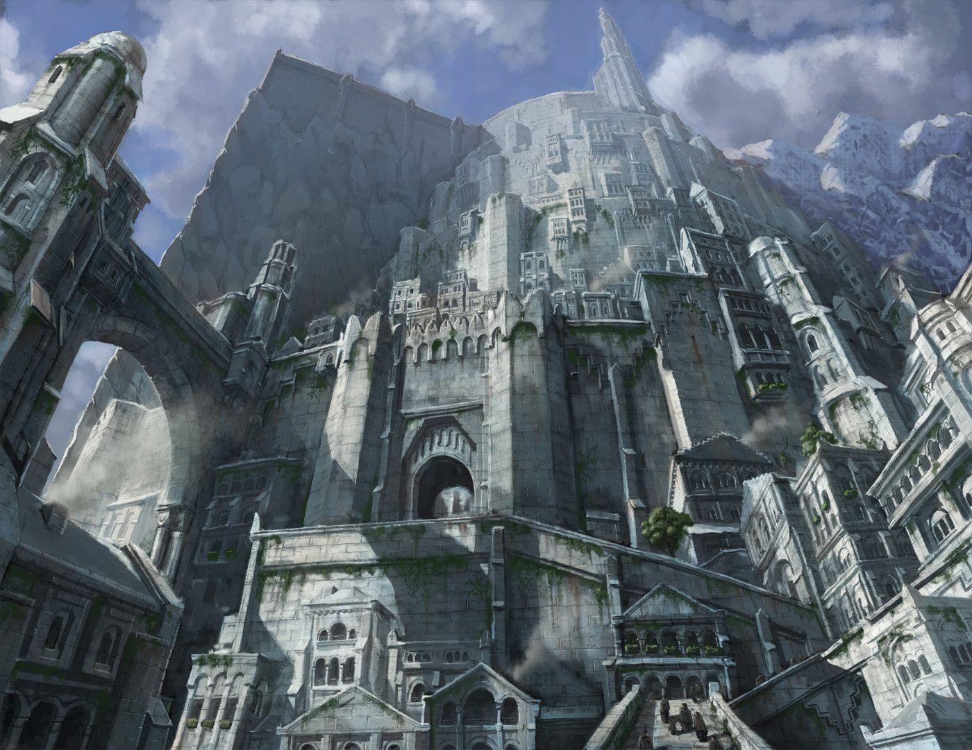 Minas Tirith Wallpaper - image - RJ-RotWK mod for Battle for