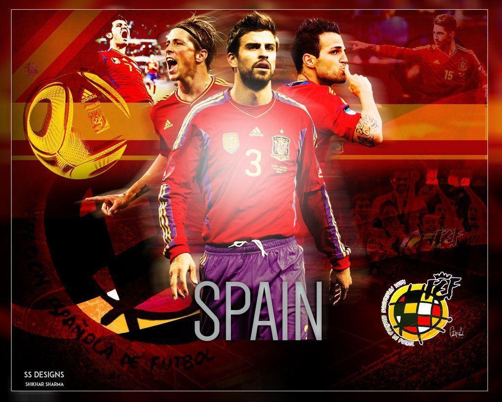 image For > Spain Football Logo Wallpaper 2014