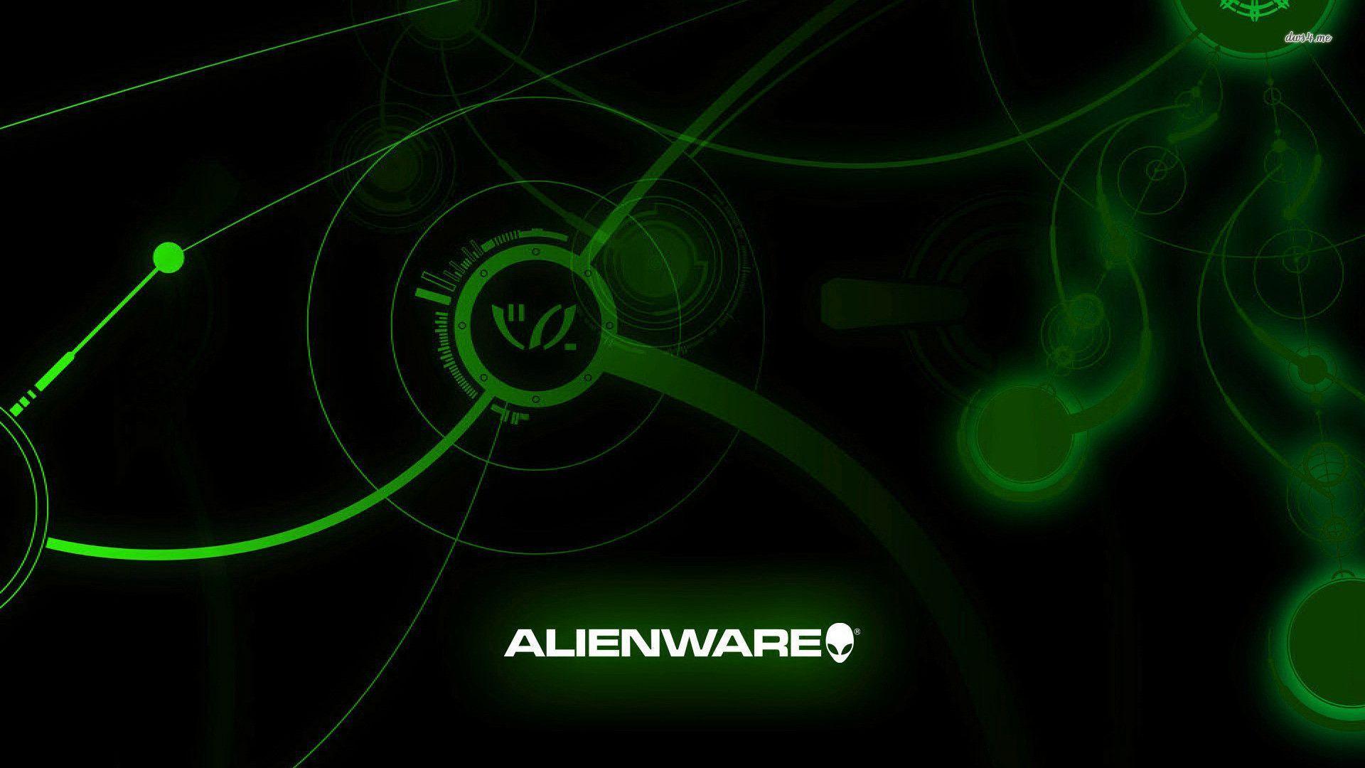 image For > Alienware Wallpaper Green