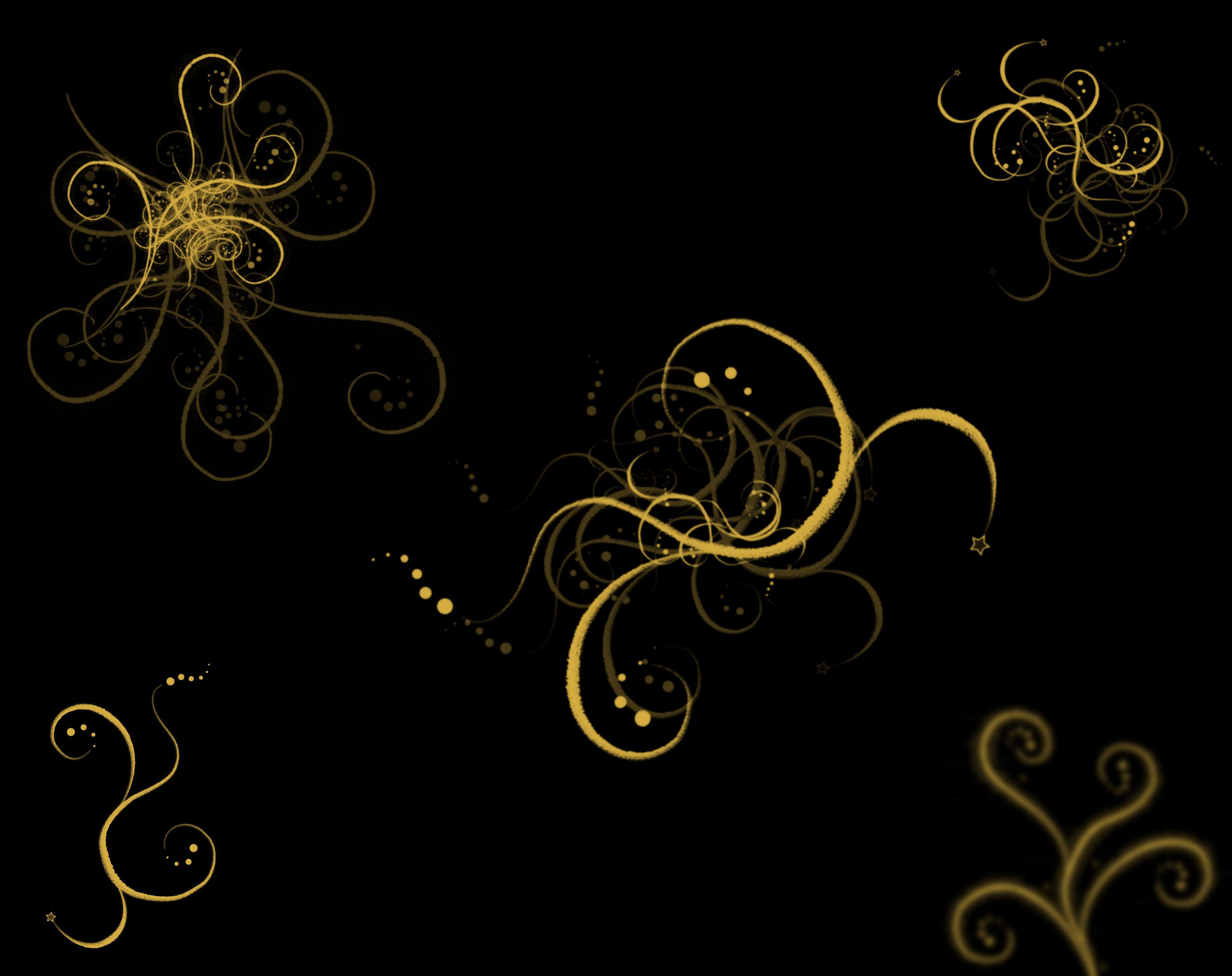 Black And Gold Wallpaper 1 374586 High Definition Wallpaper