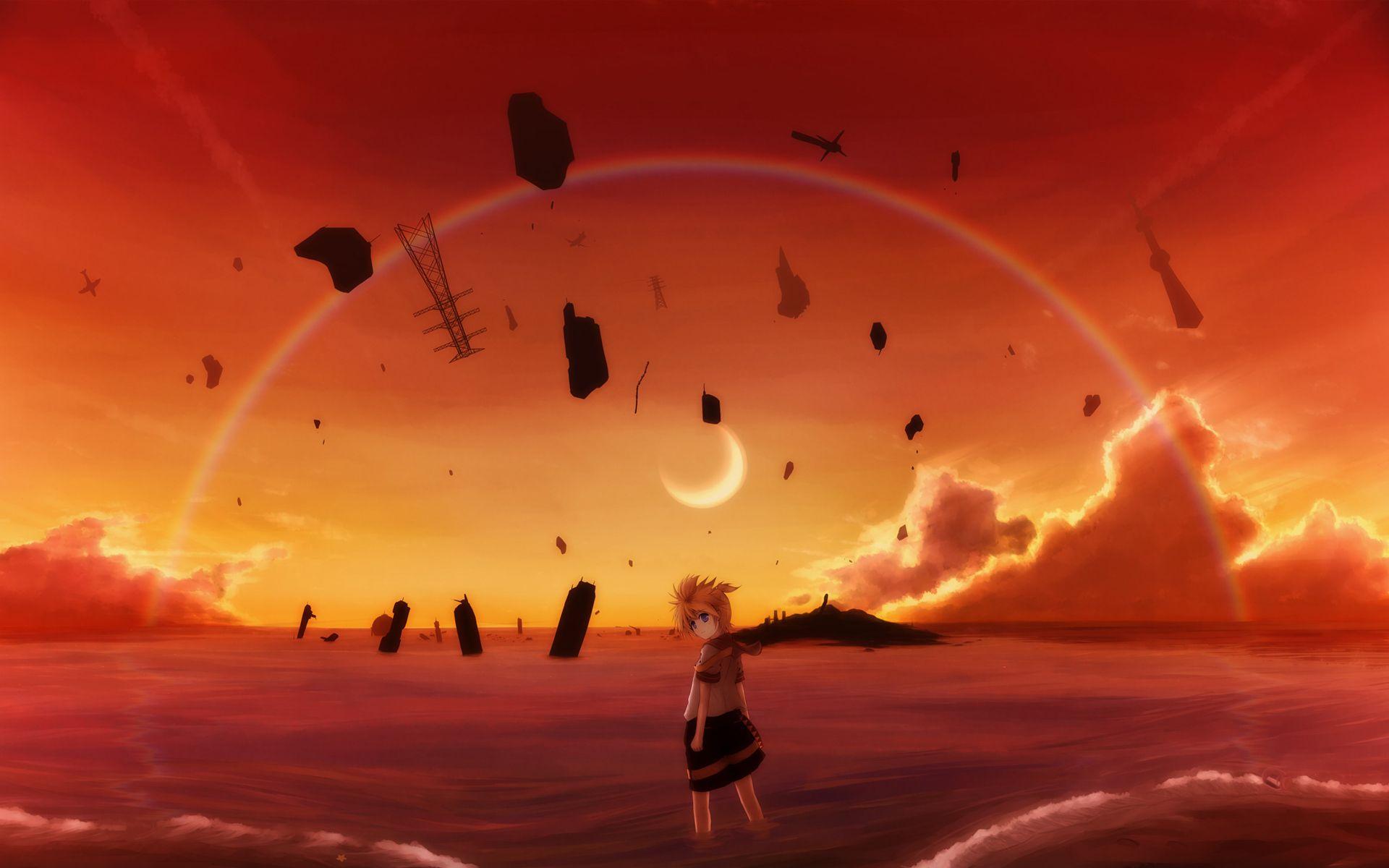 Anime Solar Eclipse Wallpapers 1920x1200