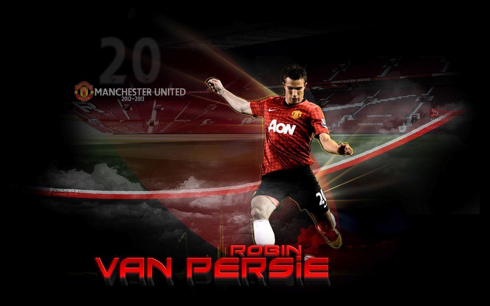 Football Super Star Player: Robin Van Persie Fresh HD Wallpaper
