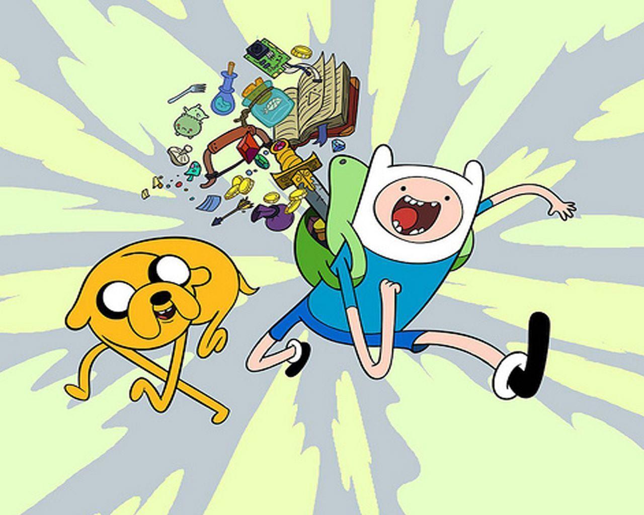 image For > Adventure Time Wallpaper Jake And Finn