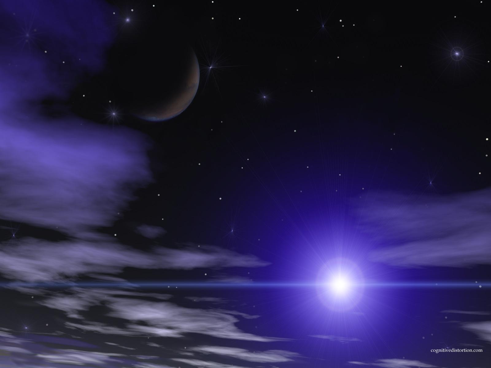 Cognitive distortion blue dwarf free desktop background