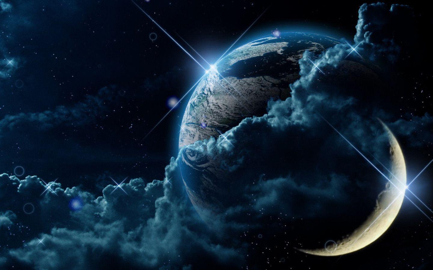 Download Fantasy Mysterious Space Free Wallpaper 1440x900. Full