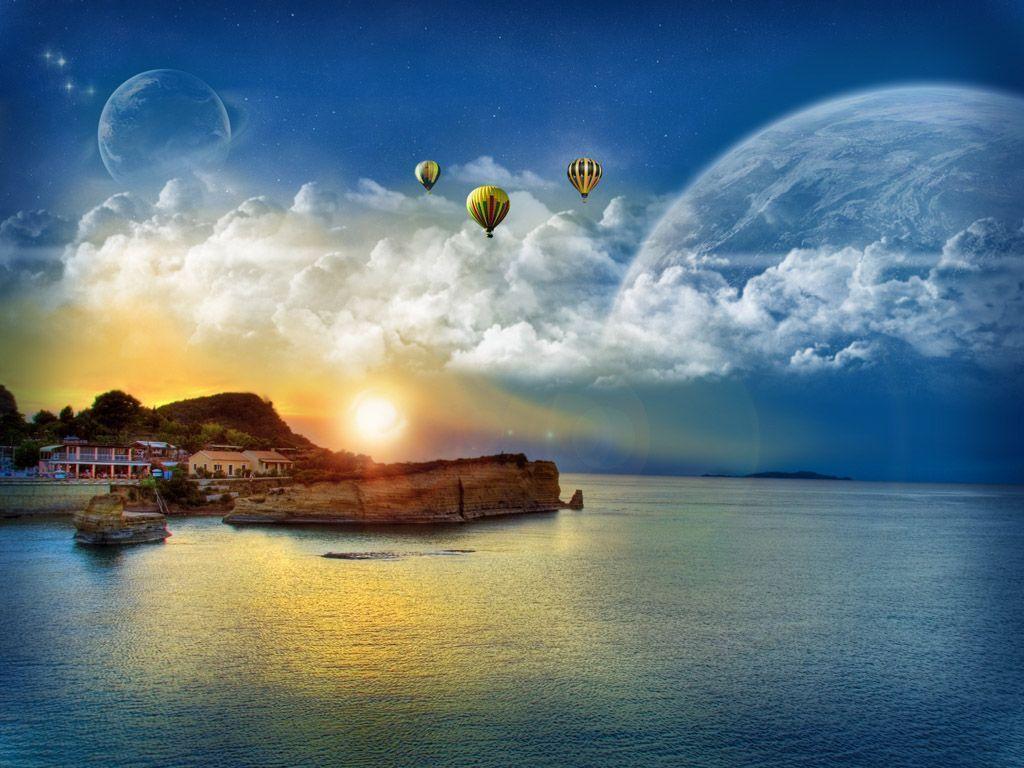 Fantasy Island Wallpaper