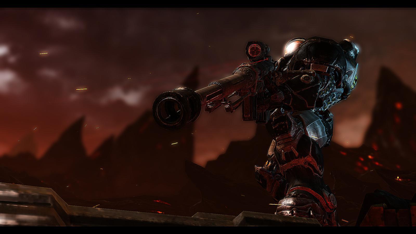 Raynor Sniper Rifle Wallpaper