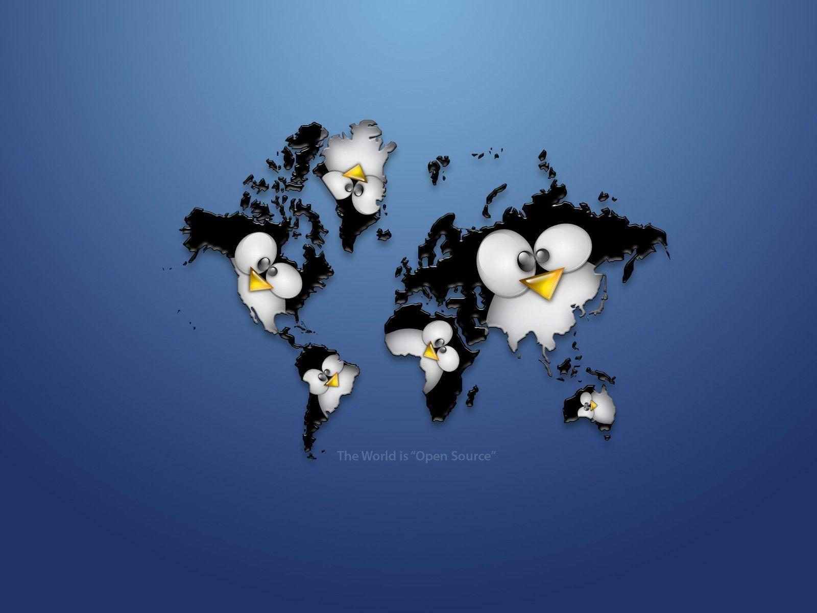 Download Linux Tux Wallpapers 1600x1200
