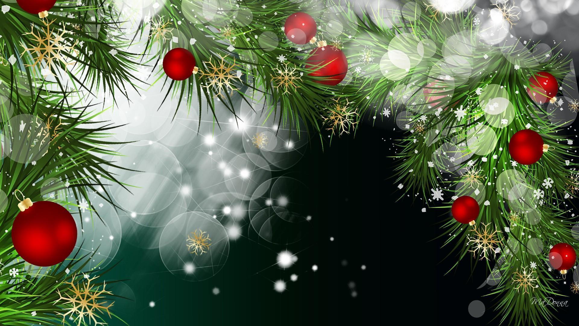 Bright Christmas Background wallpaper