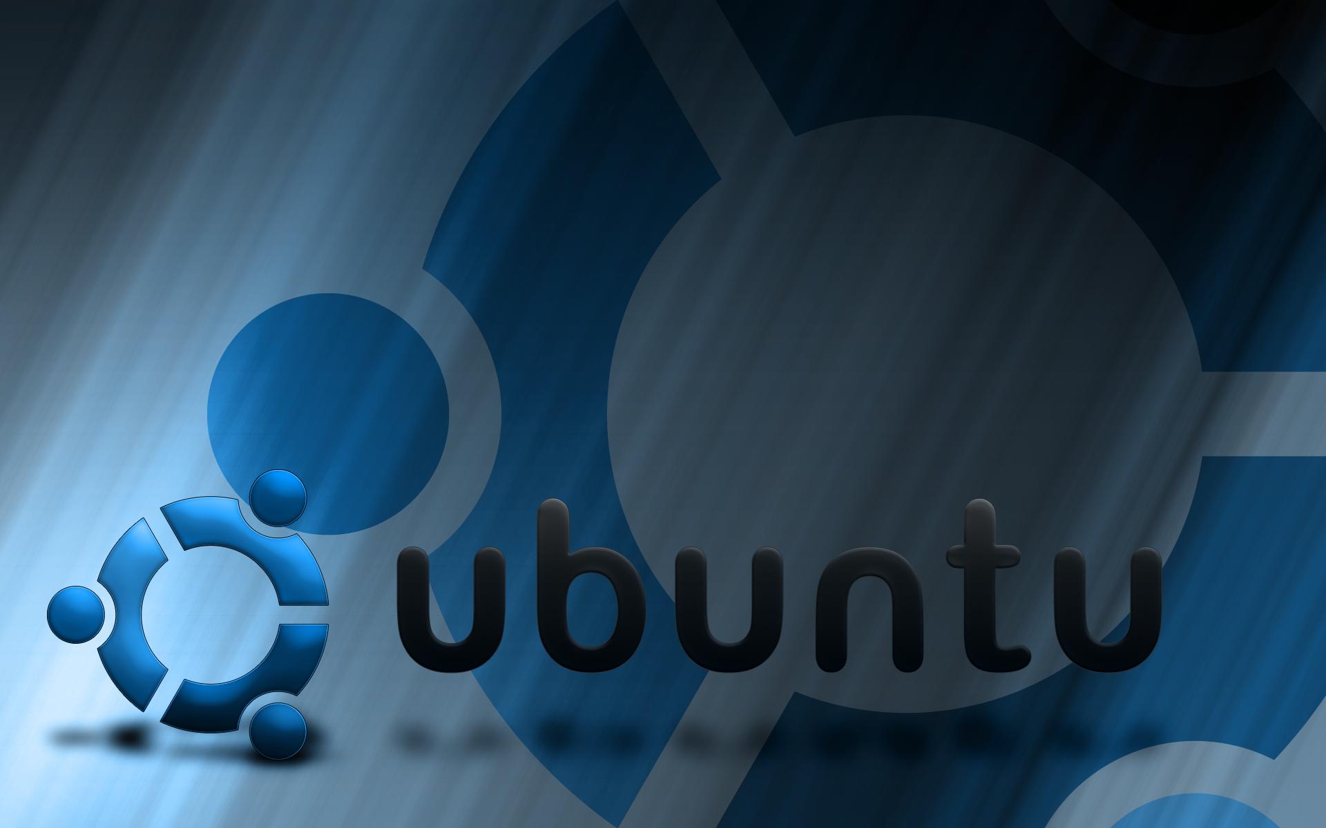 Ubuntu Logo blau