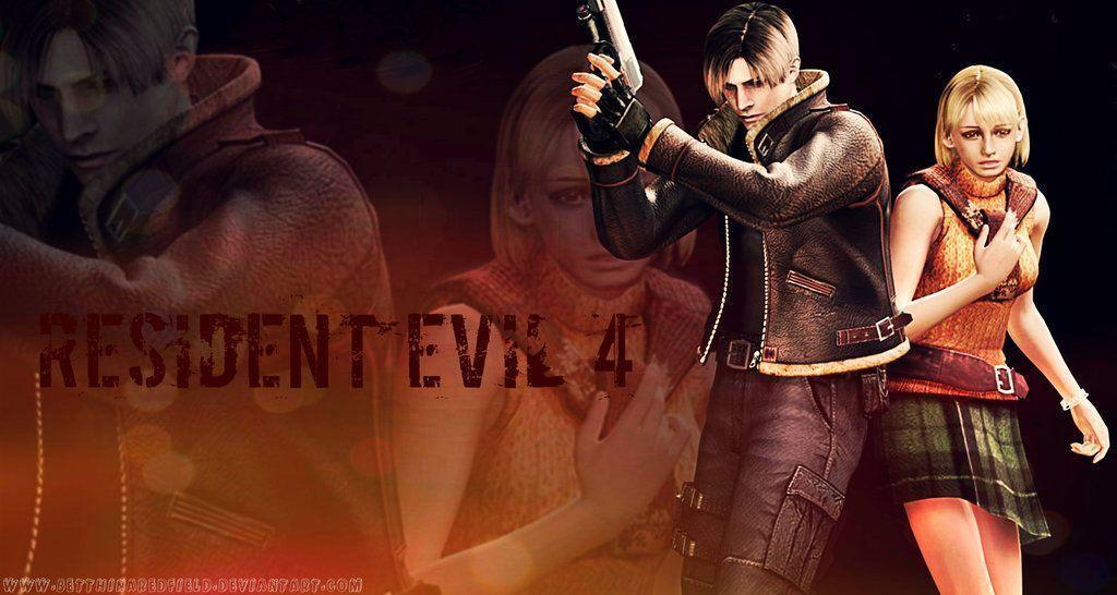 Resident Evil 4 Wallpaper: Leon and Ashley - Minitokyo