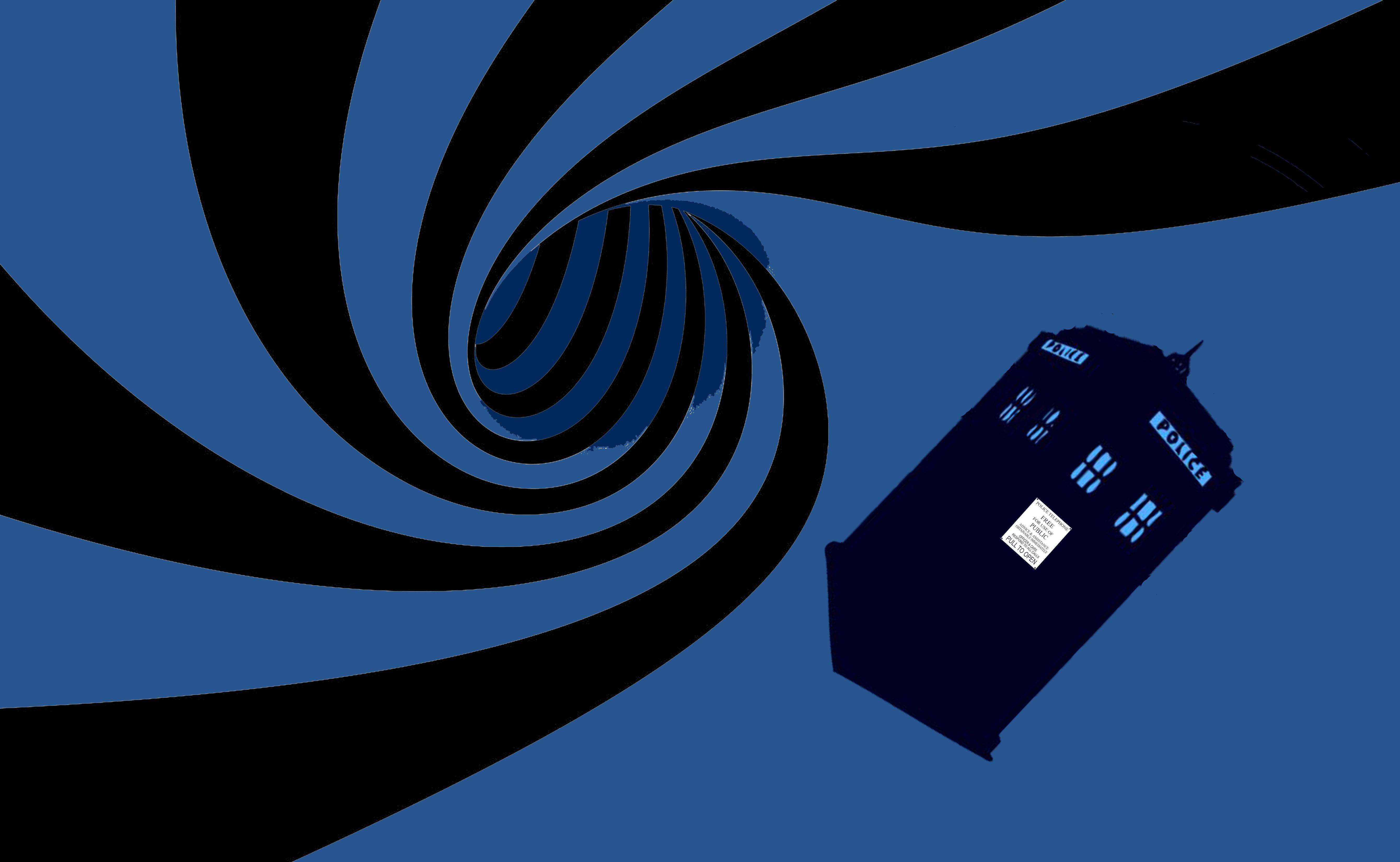 TARDIS wallpaper I made a while back