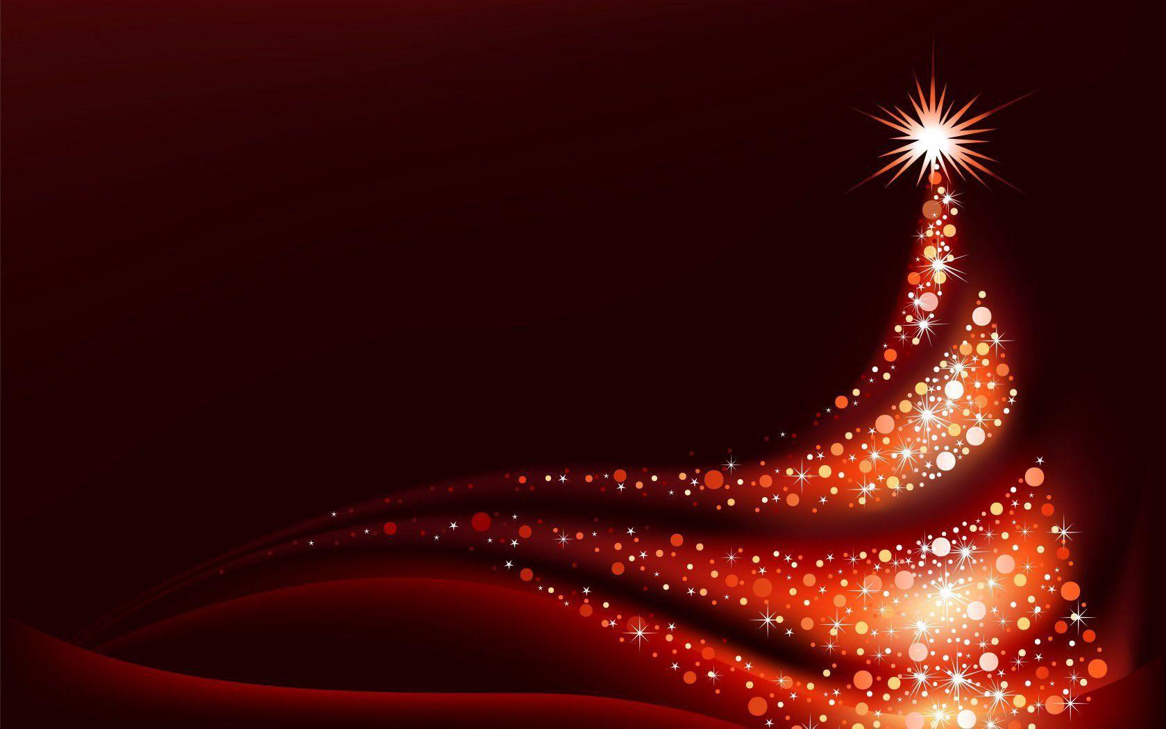 Xmas Stuff For > Red Christmas Tree Background