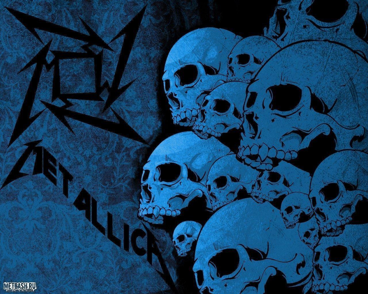 Download wallpapers metallica, logo, Metallic, Skull free desktop