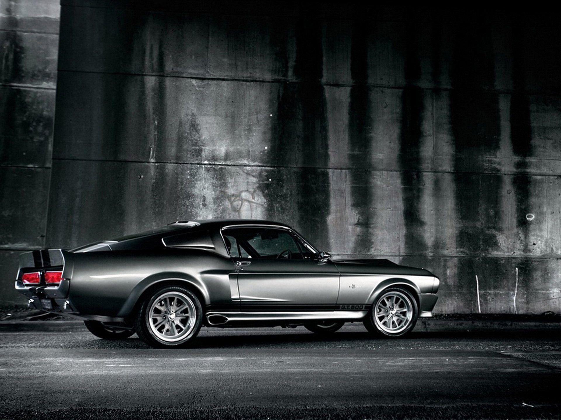 Shelby Mustang GT500 de negro fondos de pantalla. Shelby Mustang
