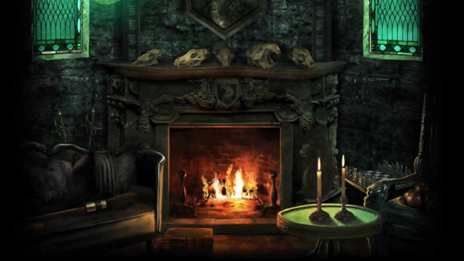 Pottermore Background: Slytherin Common Room 2