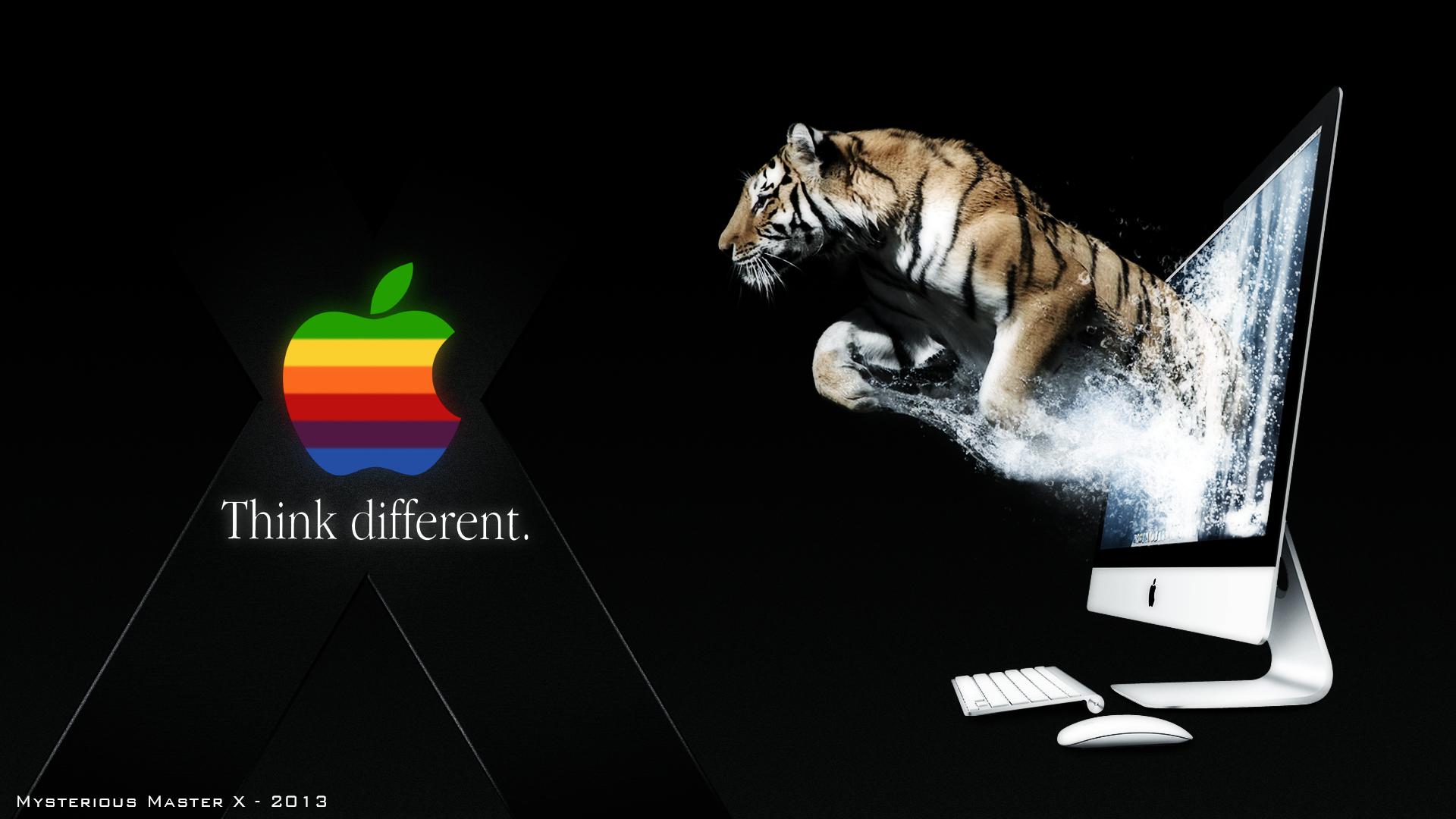 OSX Tiger Wallpaper By Mysterious Master X