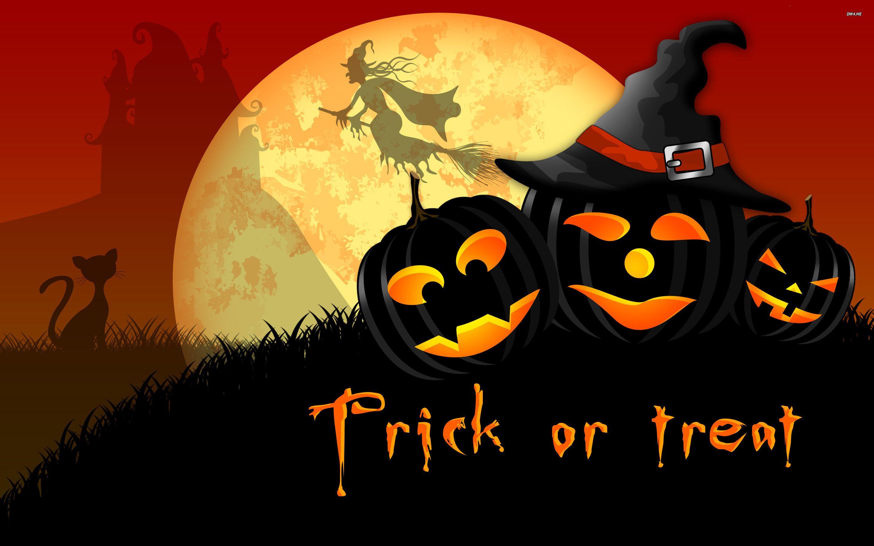 Trick Or Treat Wallpapers Wallpaper Cave