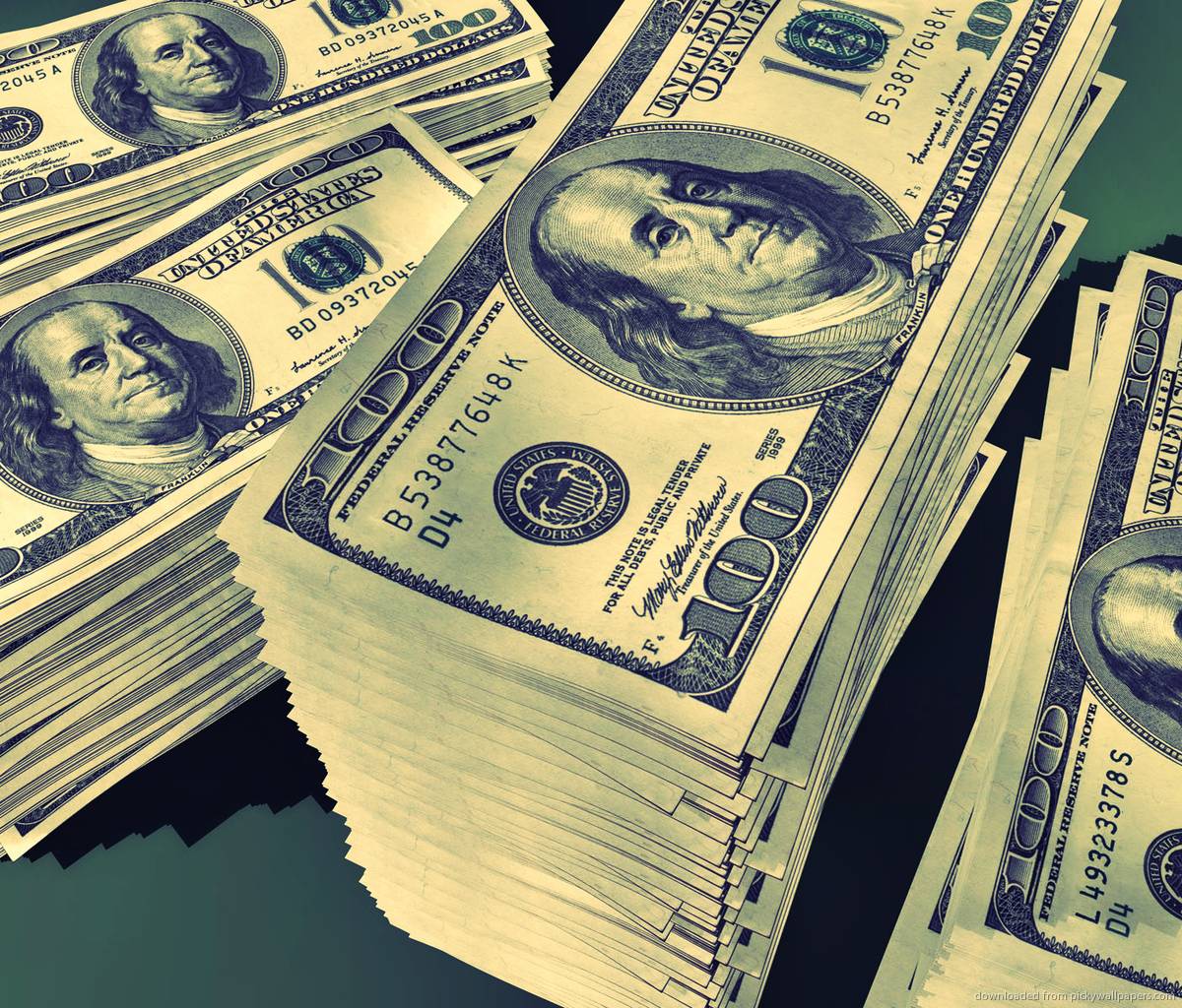 Download 100 Dollar Bill Stacks Wallpaper For Samsung Galaxy Tab