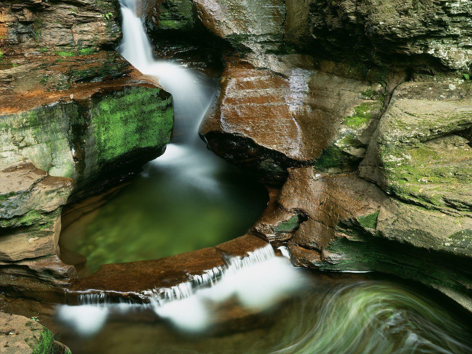 Waterfalls & Waterfalls Wallpaper